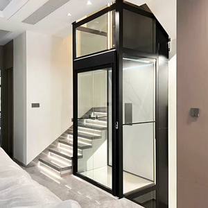 Ascensor Compacto <span class=keywords><strong>para</strong></span> Ahorrar Espacio en el Hogar, Elevador Residencial Silencioso, Sistema de Elevación <span class=keywords><strong>para</strong></span> Casa, Villa o Interiores - Product Image 3