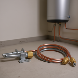 Thermocouple de type flûte Foset TEPAR-60F 60 cm pour chauffe-eau au gaz, matériau en cuivre, compatible gaz naturel, haute qualité pour la maison - Product Image 2