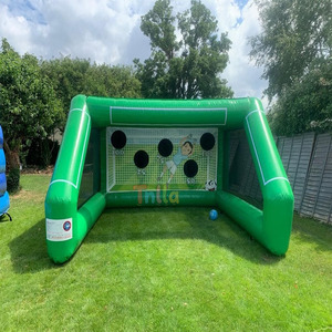 Jeu gonflable interactif personnalisé pour l'extérieur, jeu <span class=keywords><strong>de</strong></span> tir au football gonflable pour équipes, jeu <span class=keywords><strong>de</strong></span> tir sur cible <span class=keywords><strong>de</strong></span> but <span class=keywords><strong>de</strong></span> football - Product Image 2
