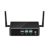 Core i5 7267U Slim Mini PC Computadora de escritorio DDR3 8G 16GB RAM Ventana 8/10 Pantalla DUAL Nuc TV BOX HTPC
