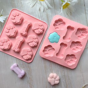 Moules à gâteaux en Silicone empreinte <span class=keywords><strong>de</strong></span> chien, <span class=keywords><strong>emporte</strong></span>-pièce Fondant 3D DIY <span class=keywords><strong>patte</strong></span> <span class=keywords><strong>de</strong></span> <span class=keywords><strong>chat</strong></span>, moules à gâteaux en Silicone, accessoires <span class=keywords><strong>de</strong></span> cuisson - Product Image 4