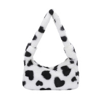 Chapeau Bob Femme en Fausse Fourrure Motif Cœur, Chaud et Doux pour l'Hiver, Style Y2K Mignon, Accessoire de Mode Confortable, Chapeau Bob Cœur OEM/ODM