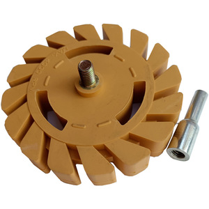 4 Inch Rubber <b>Grinding</b> <b>Wheel</b> 20 Mm Inner Diameter For Auto Repair And Household Use - Product Image 1