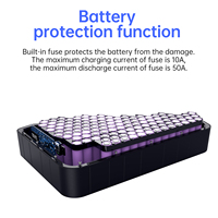 Batterie au lithium Triangle 2500W-8000W pour vélo électrique, stock UK, 48V-72V, capacité 20Ah-40Ah