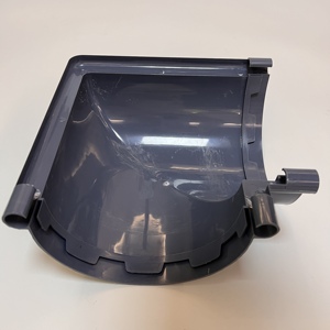 Trung Quốc phong cách PVC nhựa vật liệu xây dựng hệ thống nước mưa vuông downspout mưa máng xối - Product Image 2