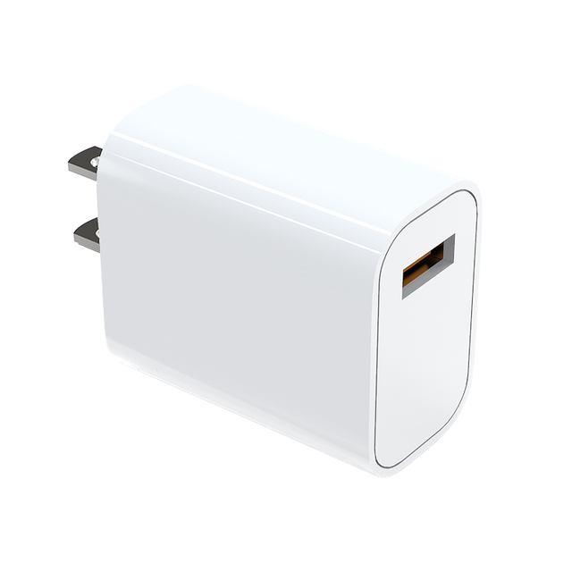 Hot Sale 18W USB-A Power Adapter Quick Charge 3.0 Original US Plug Super Fast Charger for Mobile Phones Featuring OVP OTP OCP