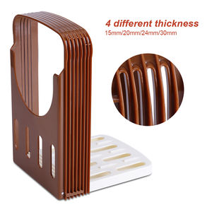 Wholesale Toast Bread Slicer Stand Plastic Foldable Loaf Cutter Rack Cutting Slicing Tool <b>Bakeware</b> - Product Image 4