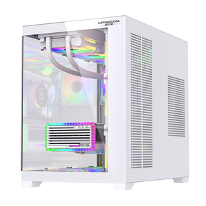 Lovingcool OEM Trắng Trường Hợp PC Máy Tính Chơi Game Vỏ Tháp Máy Tính Để Bàn Chassis CPU Phần Cứng PC Trường Hợp Hỗ Trợ ATX M-ATX ITX - Product Image 2