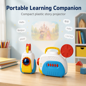Portable Story <b>Projector</b> Toy LED Bedtime <b>Night</b> <b>Light</b> Children Learning <b>Projector</b> for Room Play - Product Image 3