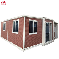 Maisons modulaires portables extensibles Allstar, appartements en conteneurs, maisonnette imperméable, prix bas, maison pliable galvanisée
