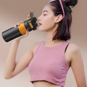 800ML/600ML Stainless Steel Sport Water <b>Bottle</b> Vacuum Stainless Steel <b>Thermo</b> Tumbler - Product Image 6