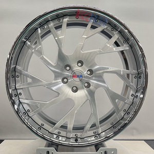 ล้อแม็ก KELUN ขนาด 22 นิ้ว สีเงินขัดเงา ขอบโครเมียม รุ่น Rucci Forged - Product Image 4