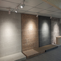 Revêtement mural en pierre flexible MCM Design, briques en argile modifiées 3D pour la décoration de projets de centres commerciaux et de villas