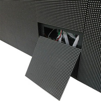 Desain Baru Layar Modul LED Warna Penuh Layanan Depan P8 Luar Ruangan 320*320mm Kecerahan Tinggi Toko Ritel AS Pusat Perbelanjaan