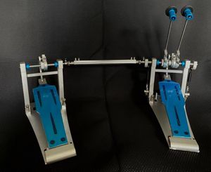 Pédale de grosse caisse bleue à double entraînement direct, économique, vente en gros - Product Image 5