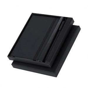 Cuaderno Espiral de Cuero PU Promocional, Diario, Bloc de Notas, Bolígrafo, Caja de Regalo, Papelería de Oficina, Impresión Serigráfica - Product Image 3