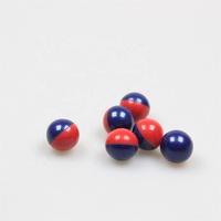 Billes de paintball gonflables bicolores OEM, calibre 0,68, pour tir sportif