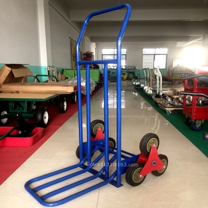 Chariot de Transport robuste à 6 roues chariot à main pliant entrepôt chariot plate-forme métal caoutchouc escalier escalade camion à main Cargo - Product Image 3