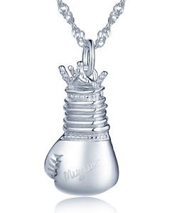 Punk bijoux de haute qualité collier pendentif <span class=keywords><strong>mauler</strong></span> de boxe en argent 925 - Product Image 1