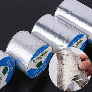 उच्च गुणवत्ता वाली ब्यूटाइल एल्यूमीनियम पन्नी वाटरप्रूफ टेप डामर-आधारित स्व-चिपकने वाली थोक आपूर्ति छत सीलिंग दीवार दरार मरम्मत - Product Image 3