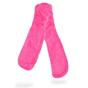 Soft Velvet Hair <b>Wrap</b> For Women Sleepwear Rose Red Cozy Style 15Cm Wide 1.5M Long Lazy Person Use - Product Image 5