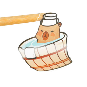 Custom Transparent Cartoon <b>Stickers</b> <b>Waterproof</b> Gloss Lamination Self Adhesive DIY Journal Decorations Wenzhou Zhejiang - Product Image 1