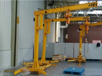 Grue à flèche portative compacte, économique et facile à utiliser pour le levage