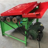 Équipement de battage de tournesol mobile à prix d'usine Fonctionnement double mode humide/sec avec composant de moteur central