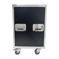 Boîtier de transport portable 12U OEM/ODM de haute qualité, étanche IP67, robuste, antichoc, pour le stockage d'équipements d'amplificateurs audio