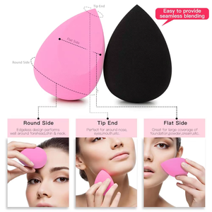 Éponge de maquillage douce, éponge cosmétique pour fond de teint, éponge pour le visage, applicateur pour maquillage liquide, poudre, crème - Product Image 4