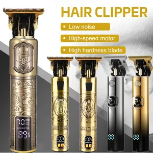 China Factory Wholesale Customized Professional Rechargeable Cordless Electric Men Hair Clipper