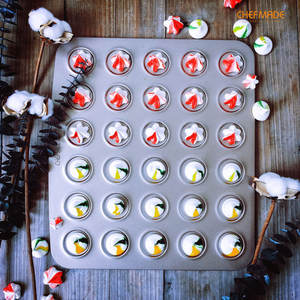 <span class=keywords><strong>Antiaderente</strong></span> in acciaio al carbonio oro champagne marcarons vaschetta di cottura biscotti foglio - Product Image 4