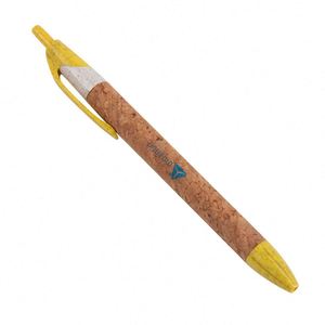 Advertising Ballpoint Pen Eco Friendly Recycled Paper Wheat Straw Pen - Product Image 3