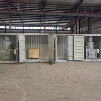 Incinérateur de déchets de type conteneur sur mesure pour usine, applicable à la crémation d'animaux de compagnie et aux déchets domestiques, avec garantie d'un an