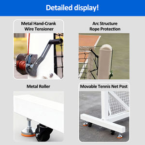 רשת פיקלבול מגולוונת בטיחותית במיוחד של ARRONAX עמידה לאורך זמן בפני ערפל מלח - Product Image 4