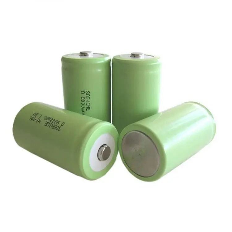 NI-MH D Cell Rechage Pack 1.2V 7.2V 10000mAh Battery High Temperature D Size NICD 5000mAh Nickel Metal Hydride Batteries(NI-MH)