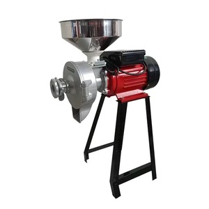 Moulin Électrique en Acier Inoxydable pour Grains Secs et Humides, Idéal pour la Farine <span class=keywords><strong>de</strong></span> Riz, le Lait <span class=keywords><strong>de</strong></span> Soja, la Pâte d'Arachide, les Grains <span class=keywords><strong>de</strong></span> Café et les Épices en Poudre - Offre Spéciale - Product Image 1