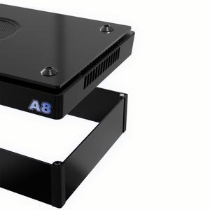 AIPAIA8海洋サンゴ礁水槽用の超薄型磁気透過性ロゴ効果的なアクリル軽量オリジナルシェードランプ - Product Image 6