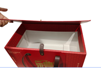 Boîte cadeau en papier kraft écologique en vrac avec impression couleur, boîte de rangement recyclable pour emballage cadeau
