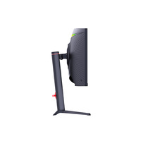 Monitor Curvo Ultra Ancho de 34 Pulgadas para Juegos con Frecuencia de Actualización de 180-200Hz, HDR, Compatible con PC de Escritorio