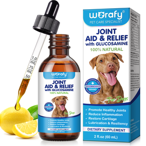 Worafy 60ml tự nhiên hữu cơ Pet <span class=keywords><strong>hip</strong></span> Viện trợ chất lỏng giọt Dog <span class=keywords><strong>hip</strong></span> và doanh bổ sung cho chó khỏe mạnh sụn với Glucosamine - Product Image 2