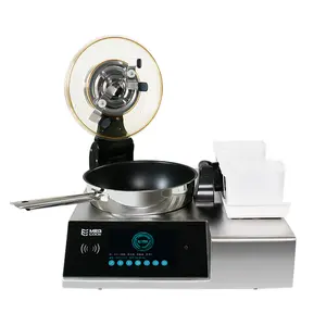 Megcook 4400 W robô wok máquinas de cozinha fritar máquina wok automática