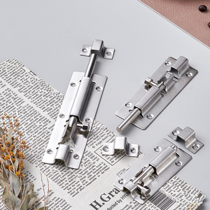 Modern Style Security <b>Sliding</b> Door Bolt <b>Lock</b> Stainless Steel Barrel Tower <b>Window</b> Anti-Theft Latch - Product Image 3