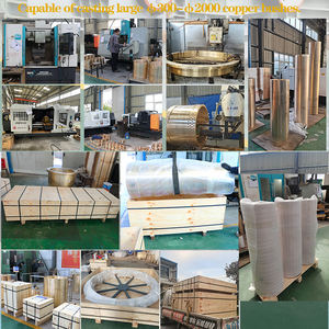 Bujes de bronce y cobre de alta precisión y resistencia <span class=keywords><strong>al</strong></span> desgaste, servicios de fundición personalizados - Product Image 5