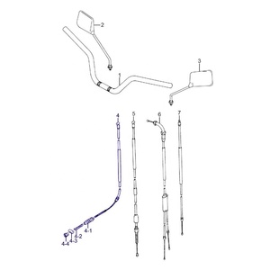 OEM.58100-23440/23441 58100-23480 สายเบรคหน้าComp. สายเบรคสีดําสําหรับ<span class=keywords><strong>SU</strong></span>.ZUKI AX100 AX115 FZ50 สายเบรคหน้า - Product Image 5