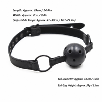 Balle de gag imperméable et écologique pour adultes, accessoire intime BDSM pour jeux de rôle en couple, vente en gros directe d'usine