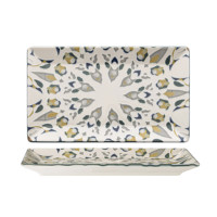 Plateau de service rectangulaire Amalfi 25 × 15 cm Impression numérique M1934