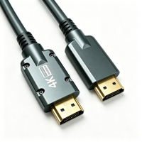 Qiulink 4K HDMI 2 0 Active Optical Cable AOC Heavy Duty 18Gbps 4K 60Hz for Long Distance Projector TV Monitor