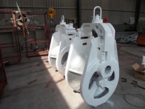 مصنع ترقية جديدة مخصصة رافعة بحرية كتلة الطاقة Purtic مع إطارات عجلات لقارب التونة OEM عالية الجودة - Product Image 6