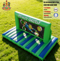 Jeu de tir au football gonflable Nova, sport de plein air, cible de tir gonflable, modèle de but de football NVSG-0075